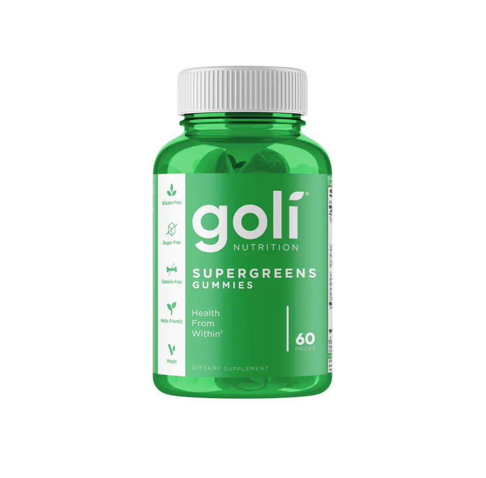 Goli Supergreens Gummies 60ct - Sterling Distributors