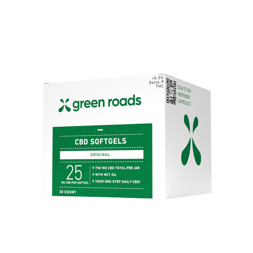 Green Roads 750mg Relax Capsules 30ct - Case of 4 - Sterling Distributors