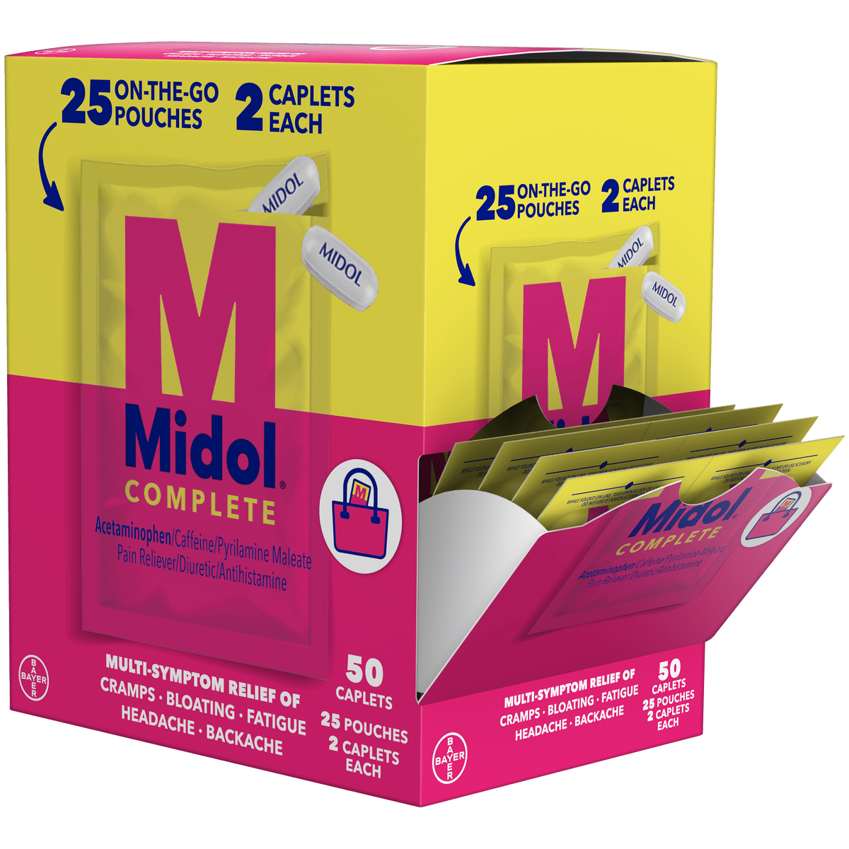 Midol Complete Box/25x2s - Sterling Distributors