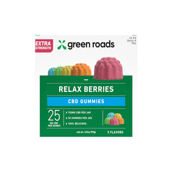 Green Roads Delta 8 Gummies Assorted Flavor 750mg 30ct