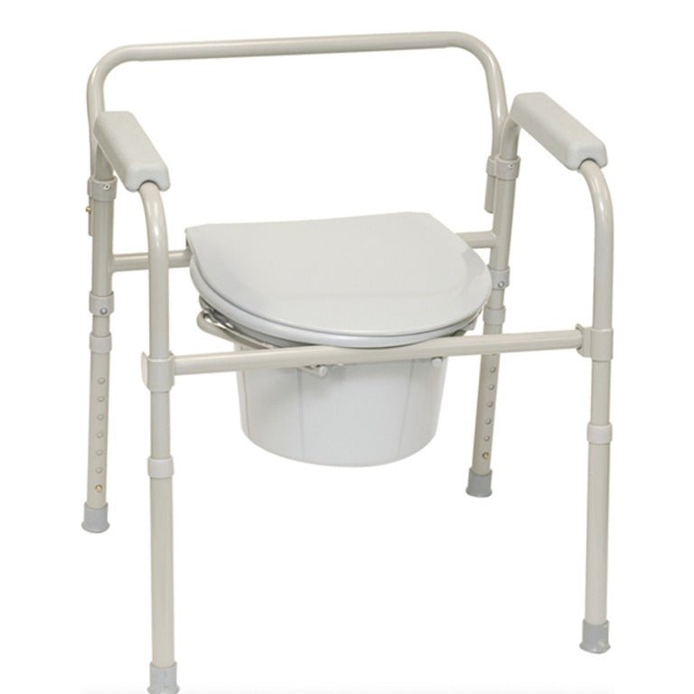Probasics Folding Commode Full Seat - Sterling Distributors