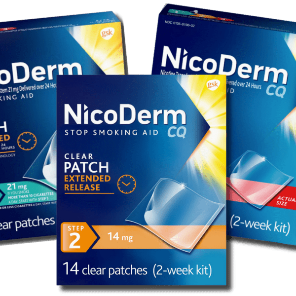 NicoDerm Nicotine Bundle (Steps 1,2 &3) - Sterling Distributors