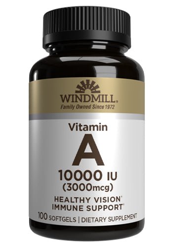 Windmill A 3000 mcg Softgels - Sterling Distributors