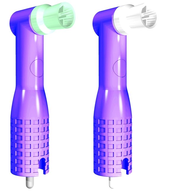 Disposable Prophy Contra Angles Soft Teal Cup 500/bx. - MARK3 - Sterling Distributors