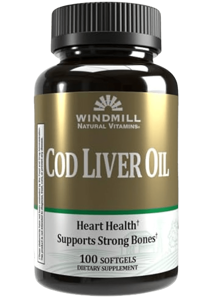 Windmill Cod Liver Oil Softgels - Sterling Distributors