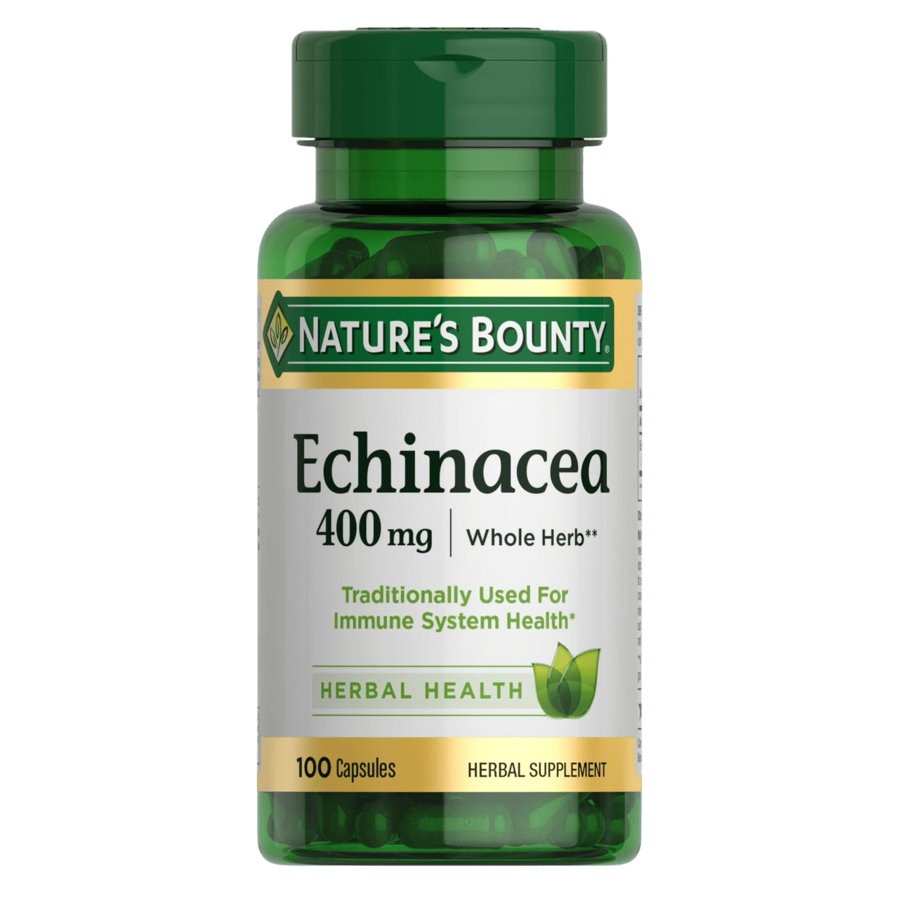 Nature's Bounty Echinacea 400mg Capsules 100ct - Sterling Distributors