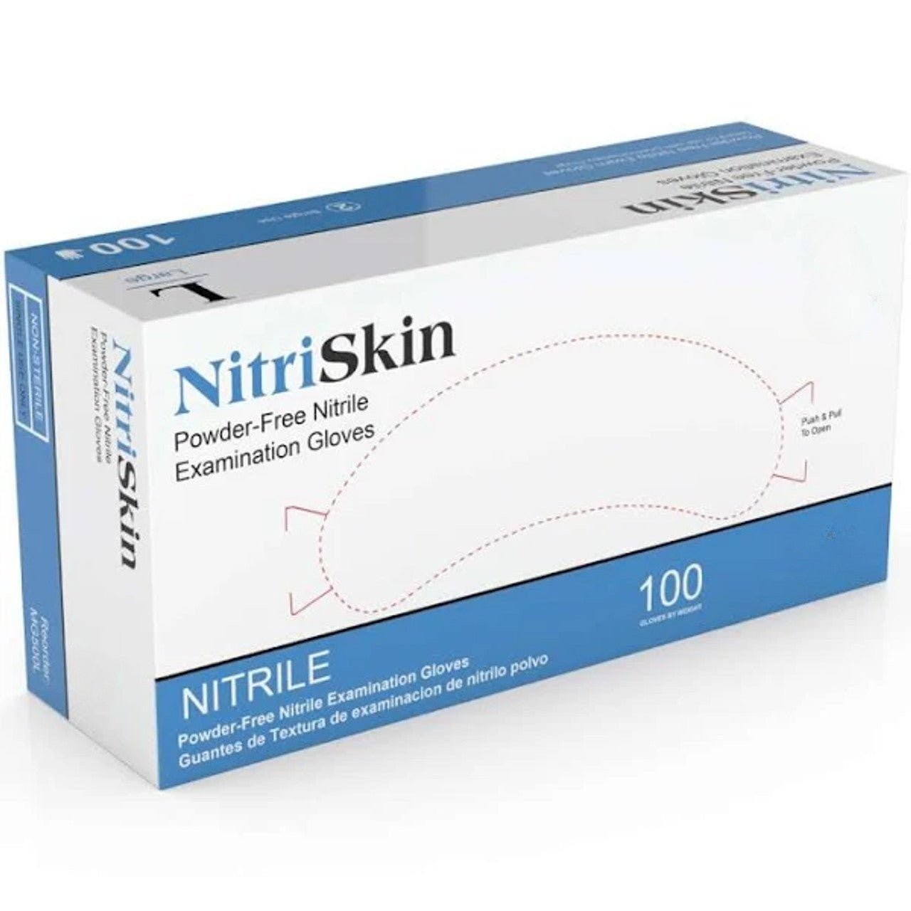 Medgluv Nitriskin Nitrile Gloves Extra Small Box/100 - Sterling Distributors