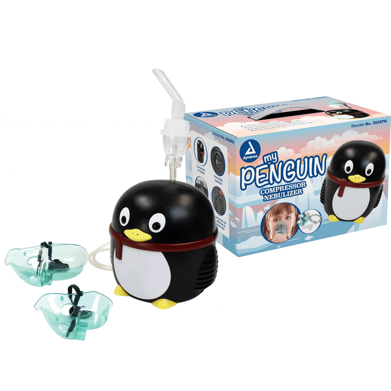 Dynarex Penguin Compressor Nebulizer