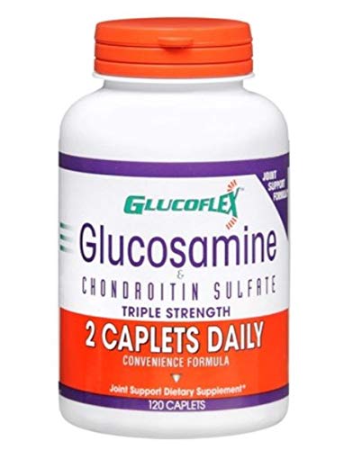 Glucoflex Glucosamine & CSA 2 - A - Day Caplets 120ct - Sterling Distributors