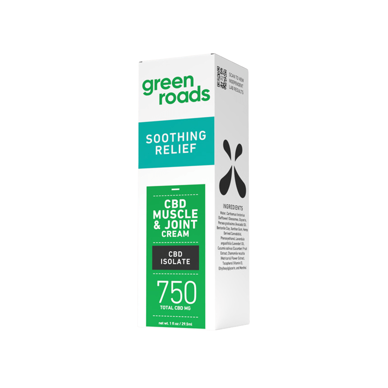 Green Roads Cool Relief M&J Cream 750mg 3oz - Case of 4 - Sterling Distributors