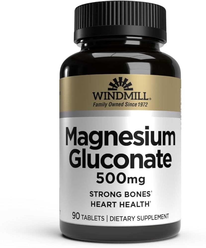 Magnesium Gluconate 500 mg Tablets 90ct - Sterling Distributors