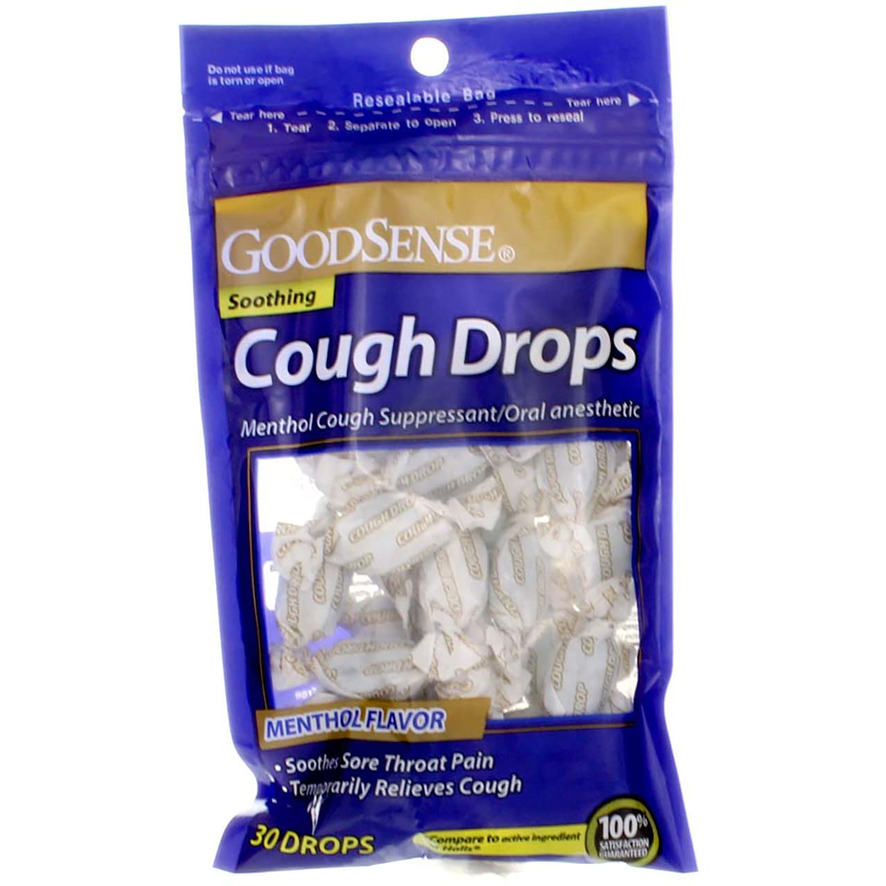 Good Sense Cough Drops Menthol 30ct - Sterling Distributors