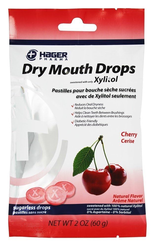 Hager Dry Mouth Drops Cherry 26ct - Sterling Distributors