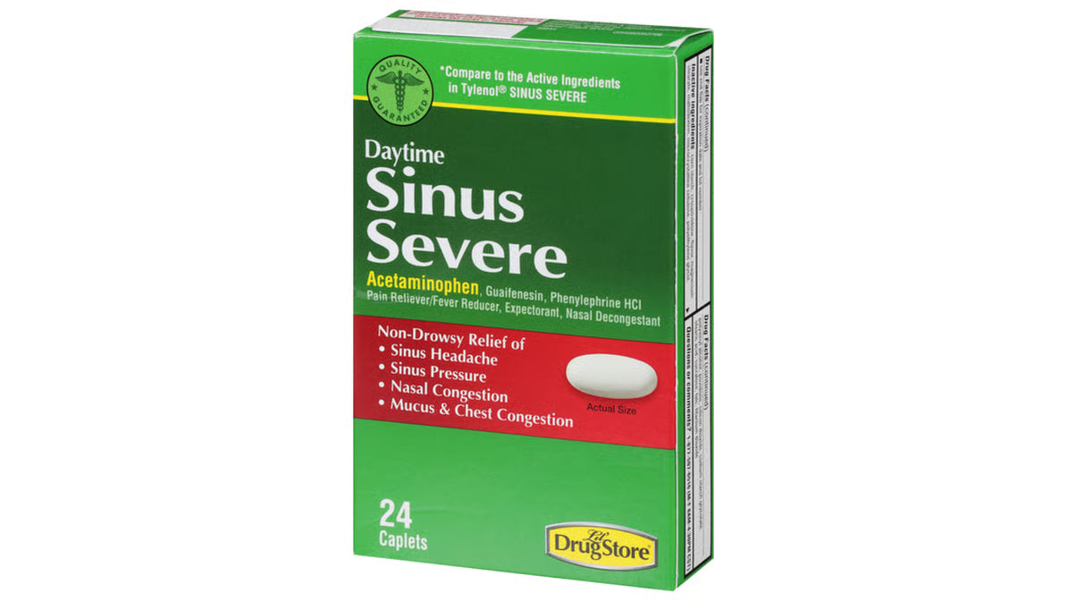 Lil Drug Severe Sinus Tablets 24 ct