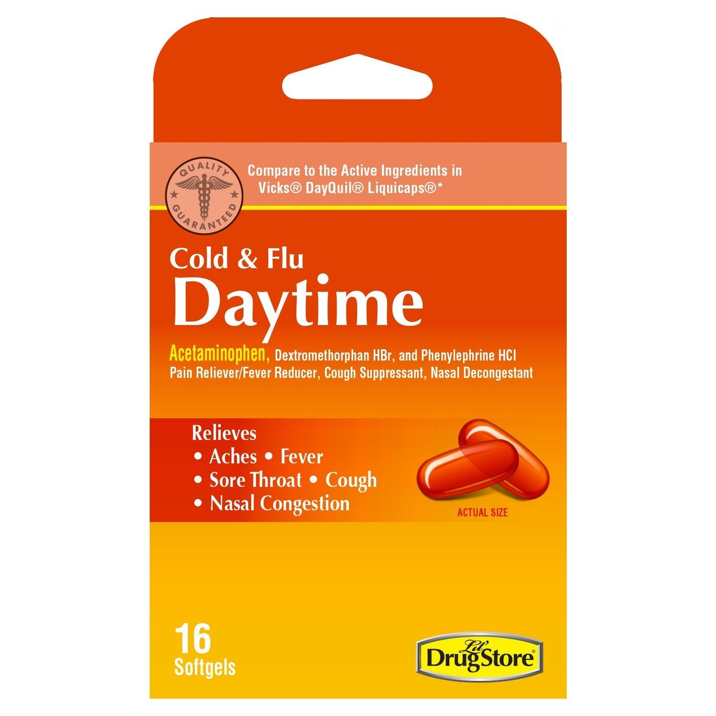 Lil Drug Cold & Cough Daytime Tablets 16 ct - Sterling Distributors