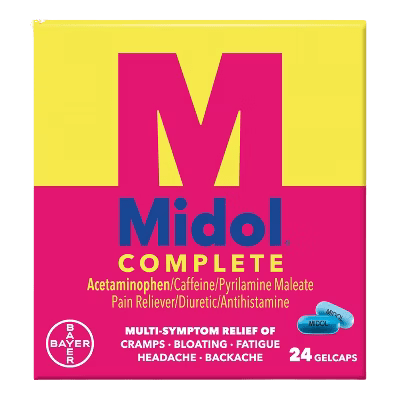 Midol Complete Cap 24ct - Sterling Distributors