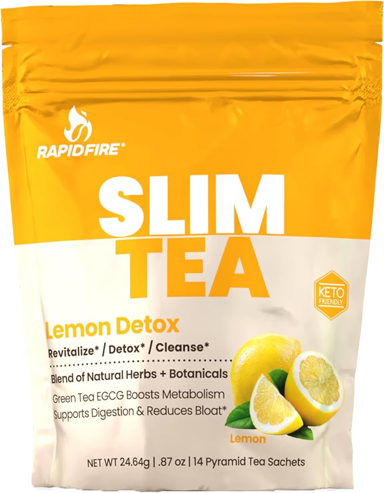 Rapid Fire Slim Tea - Lemon Detox - Sterling Distributors