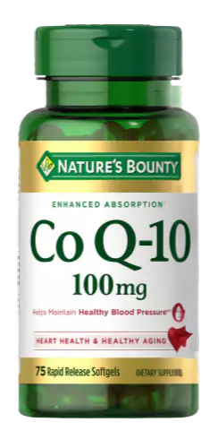 Nature Bounty CoQ10 100mg 75 Ct Softgels - Sterling Distributors