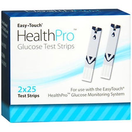 EasyTouch HealthPro Blood Glucose Test Strips – 50 Count