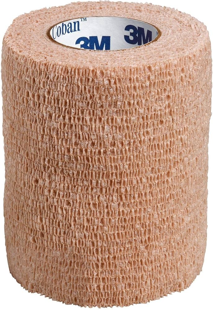 3M Coban Self Adherent Wrap Tan Lightweight Latex Non Sterile 6 in x 5yds - Sterling Distributors