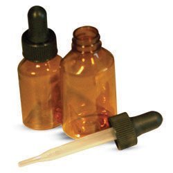 ColorSafe Oval 2oz Amber Bottles - Sterling Distributors