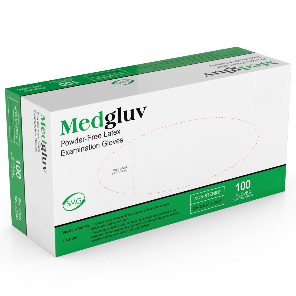 Medgluv Latex Exam Gloves X - Small - Sterling Distributors