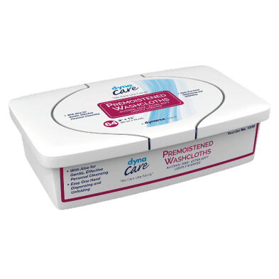 Dynarex Premoistened Adult Washcloth - Sterling Distributors