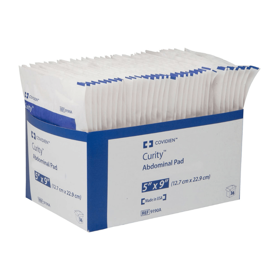Curity Sterile Abdominal Pads 5"x9" - Sterling Distributors