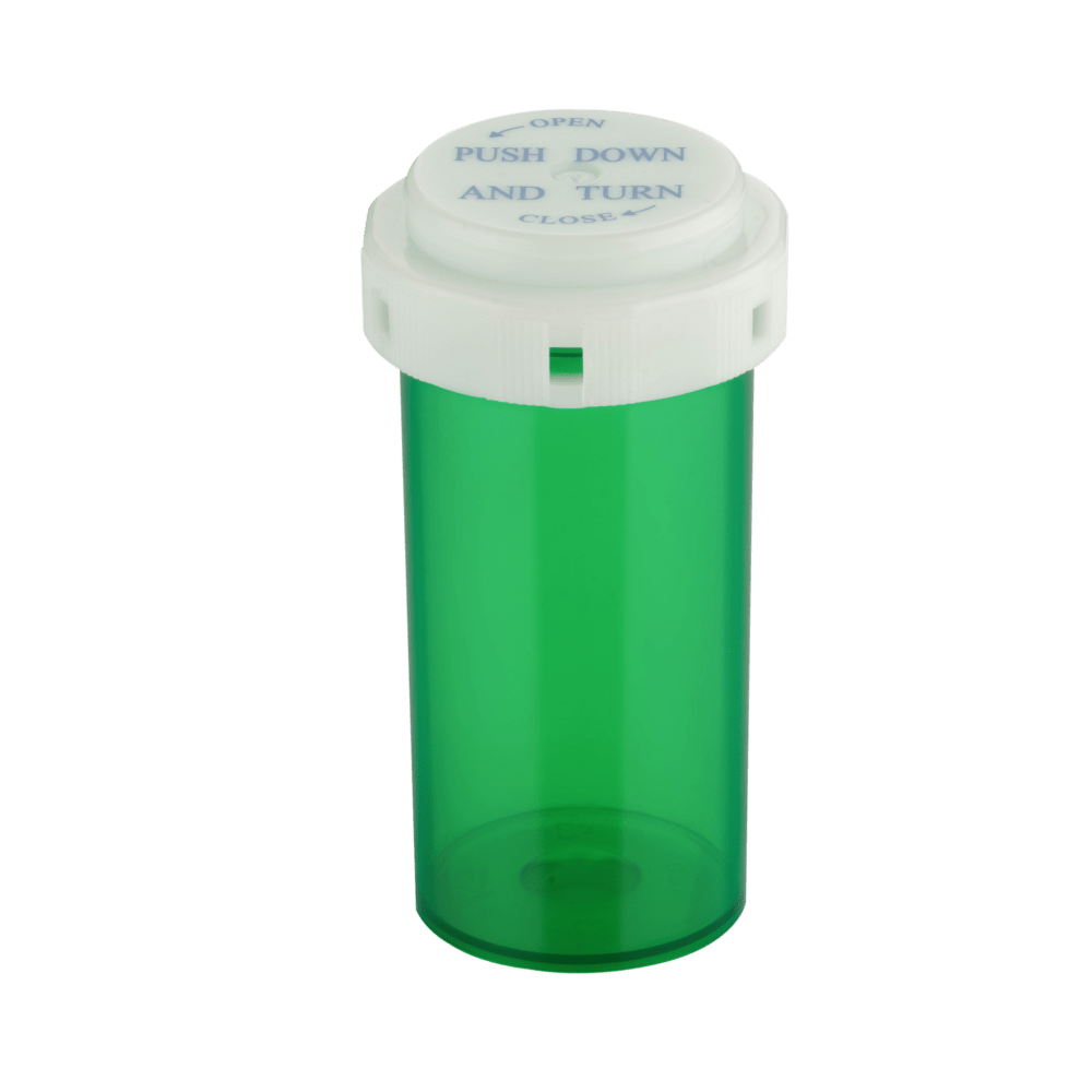 MHC Reversible Cap 13 Dram Green 275/Case - Sterling Distributors