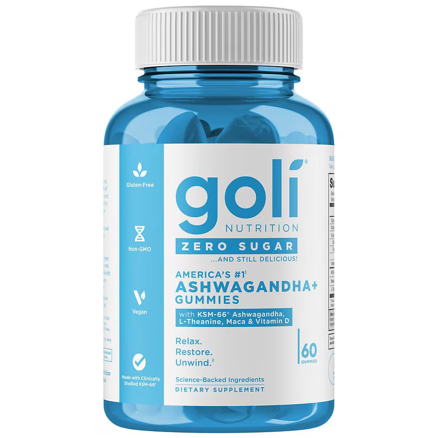 Goli Zero Sugar Ashwagandha Gummies 60ct
