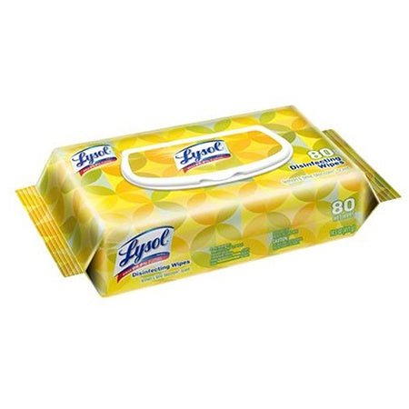 Case of 12 Lysol Lemon Lime Disinfectant Wipes Soft 80/pack - Sterling Distributors