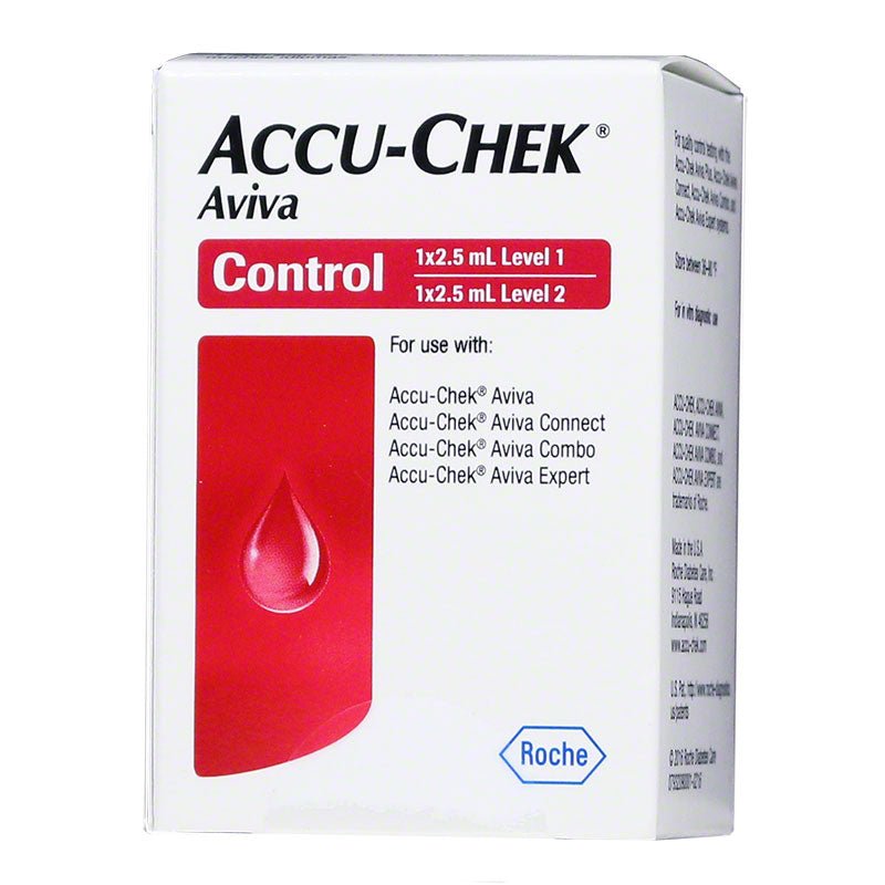 Accu - Chek Aviva Control Solution 2 Pack - Sterling Distributors