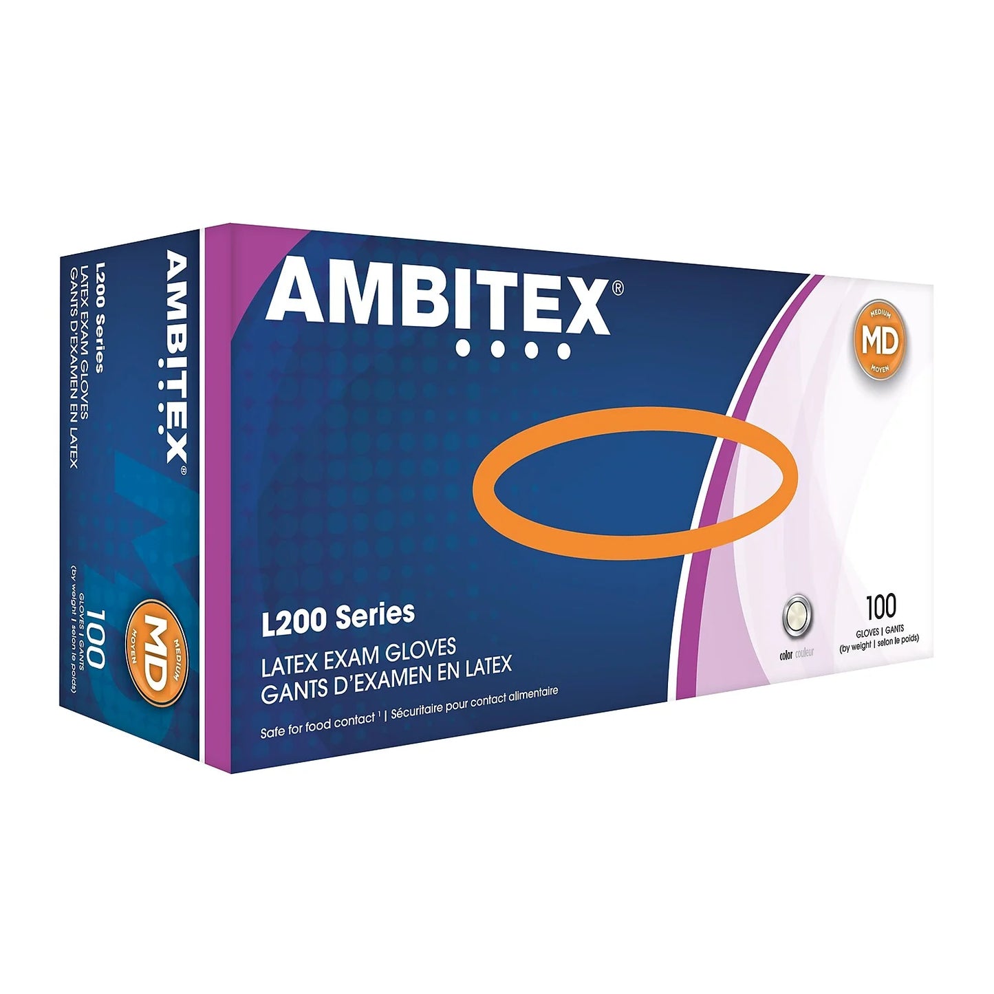 Ambitex Medium Vinyl Exam Gloves - Sterling Distributors