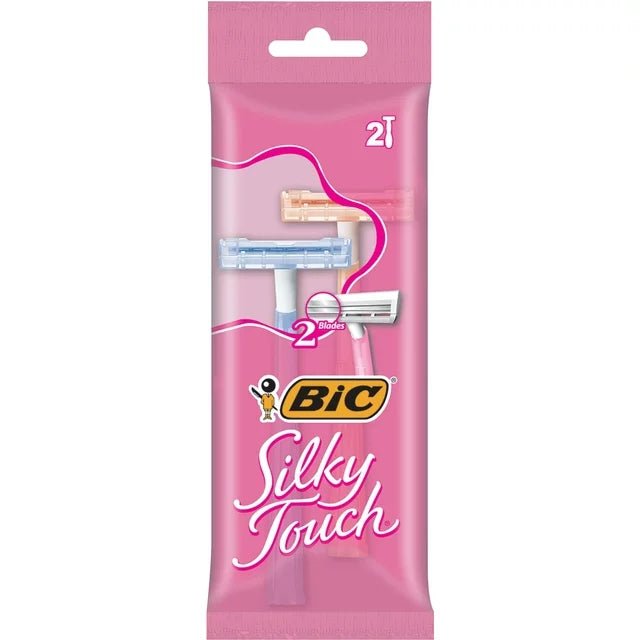 Bic Ladies Silky Touch Razors 2/Pack - Sterling Distributors