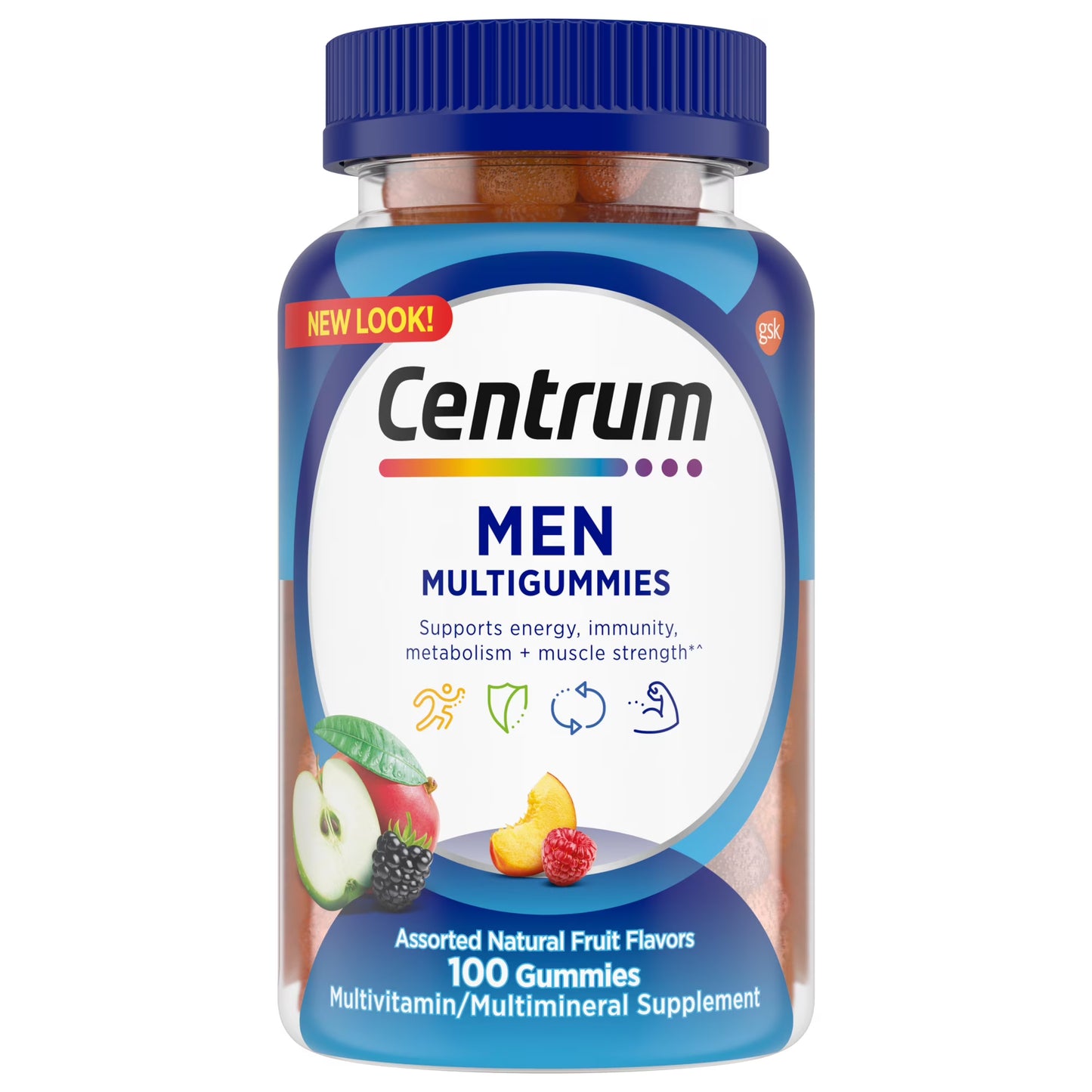 Centrum Men Multivitamin/Multiminerals MultiGummies 100 Count