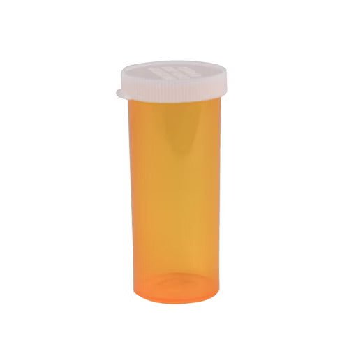 ColorSafe Snap Caps 16 Dram Amber 300/Case - Sterling Distributors