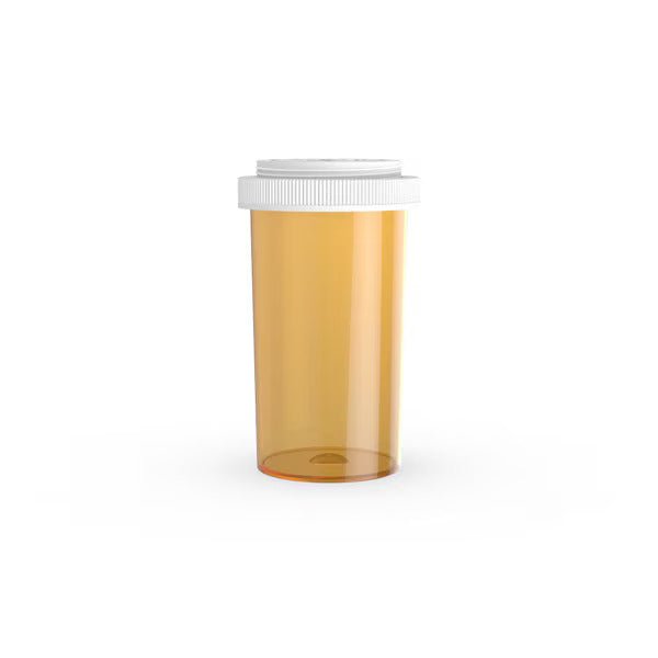 ColorSafe Snap Caps 60 Dram Amber 140/Case - Sterling Distributors