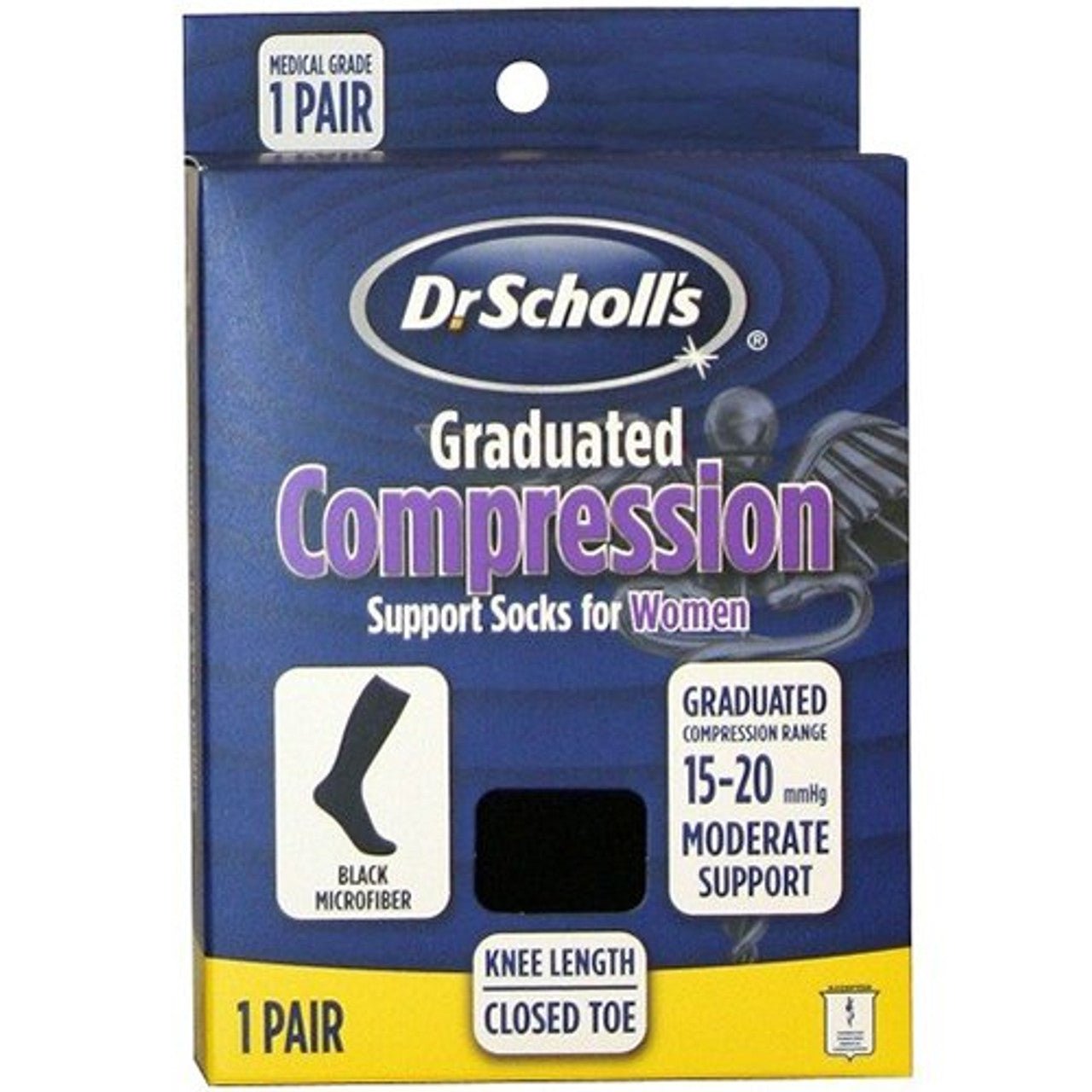 Dr Scholls Womens Medical Grade Large 15 - 20mmHg - Sterling Distributors