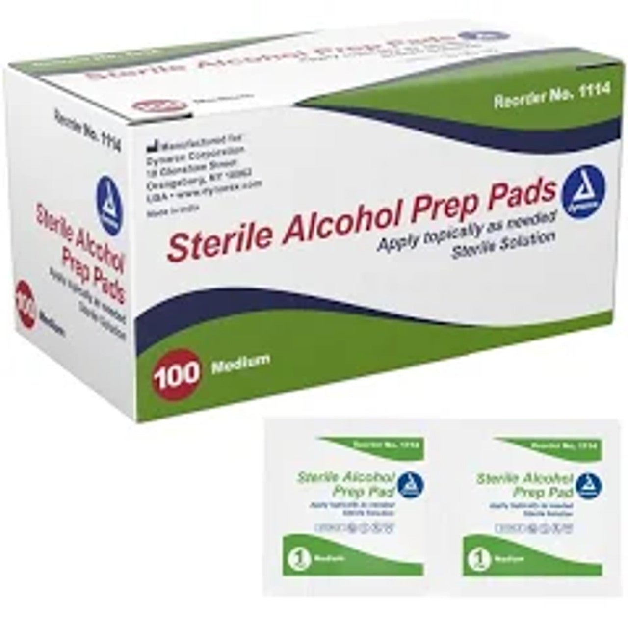 Dynarex Alcohol Prep Pad - Sterling Distributors