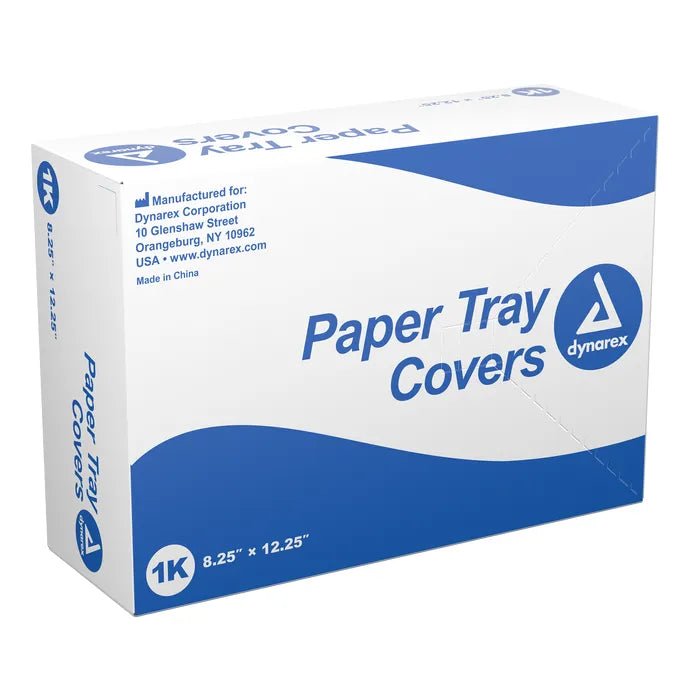 Dyanrex Paper Tray Cover 8.25in x 12.25in White (1000/Cs) - Sterling Distributors