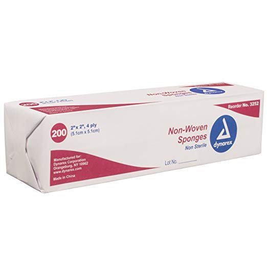 Non - Woven N/S 2x2 4 Ply Sponge - Sterling Distributors