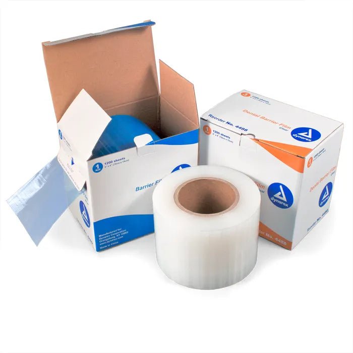 Dynarex Dental Barrier Film 4in x 6in Clear - Sterling Distributors