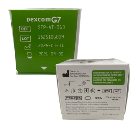 Dexcom G7 10 Day Sensor 1/ea STP-AT-013 - Sterling Distributors