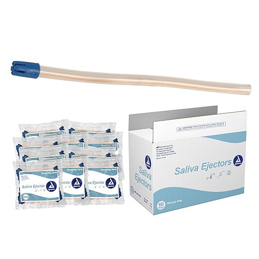 Dynarex Saliva Ejector Blue Tip (100/Pk) - Sterling Distributors
