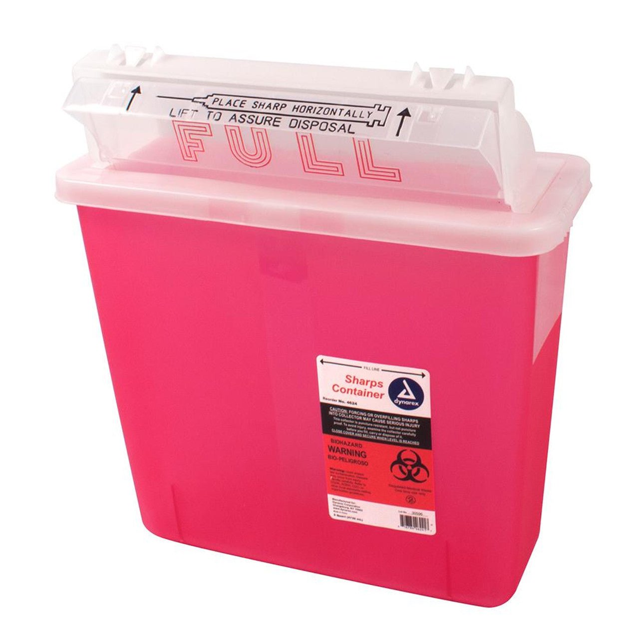 Dynarex Sharps Containers 5qt - Sterling Distributors