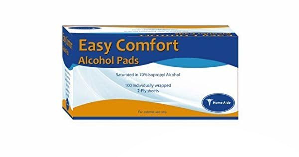 Home Aide Easy Comfort Alcohol Prep Pads - Sterling Distributors