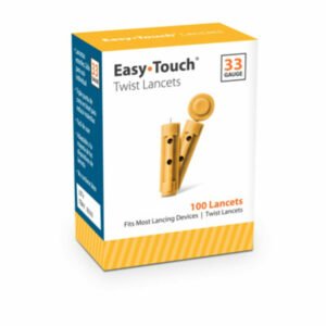 EasyTouch Lancet 33g Twist - Top - Sterling Distributors