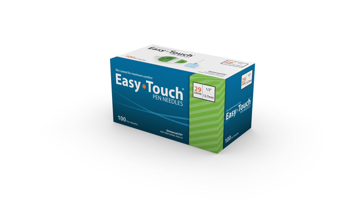 EasyTouch Pen Needle 1/2 Length 29G (12.6 mm) - Sterling Distributors