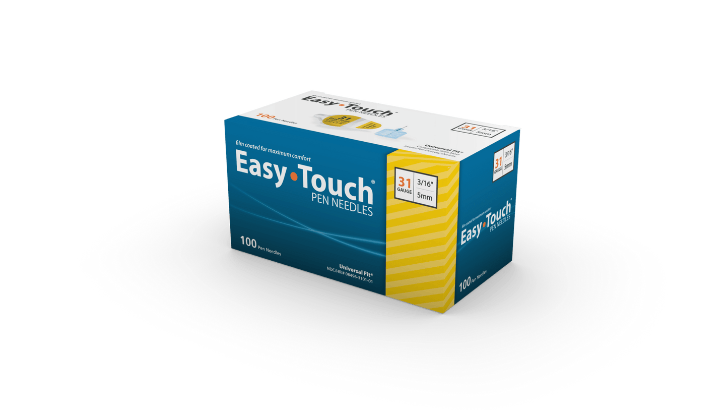 EasyTouch Pen Needle 3/16 Length 31G (5mm) - Sterling Distributors