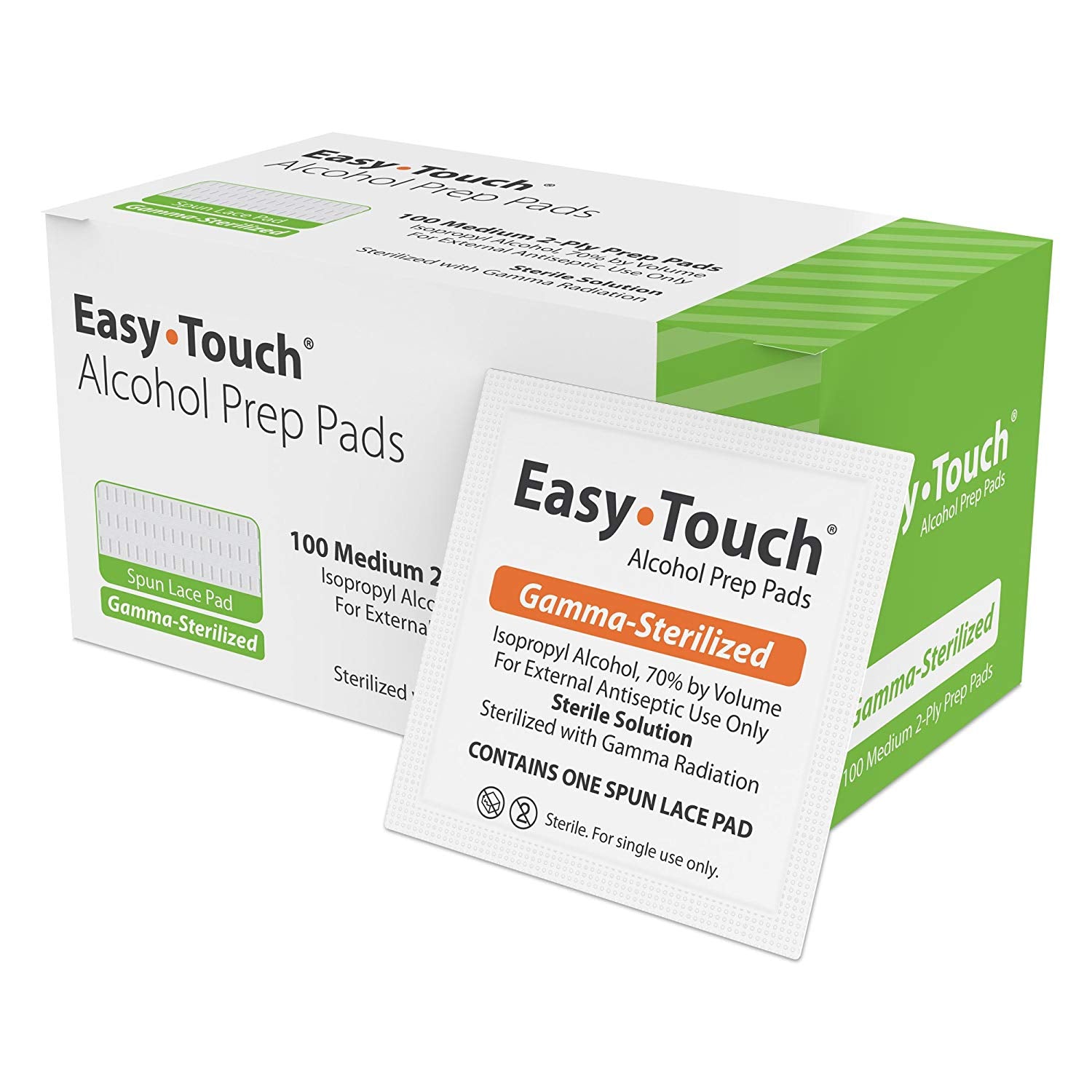 EasyTouch Alcohol Prep Pads (802711) - Sterling Distributors